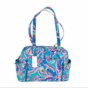 Vera Bradley Signature Cotton Baby Bag, Waikiki Paisley